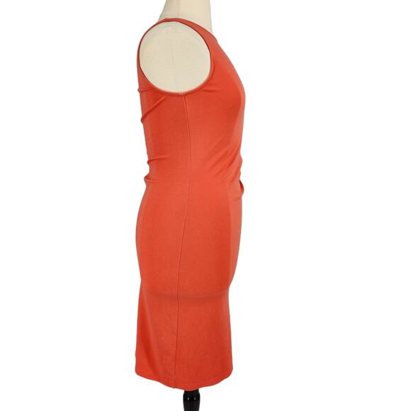 Kenneth Cole Knit Sheath Dress Exposed Back Zipper Women's Size 12 - Picture 6 of 8